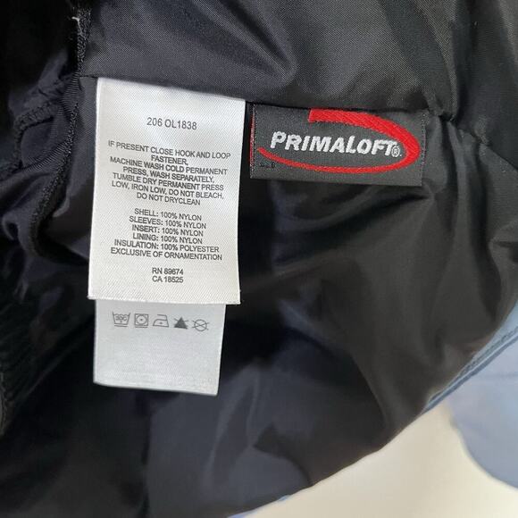 Mountain Hardware PimaLoft Hiking Snowboarding Jacket Size S Blue Snow Guard - Picture 15 of 15